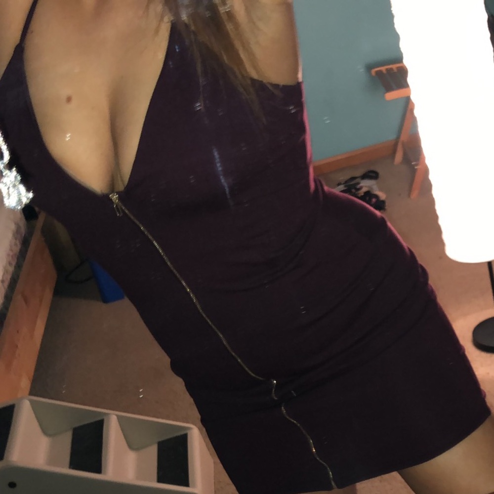 Maroon dress